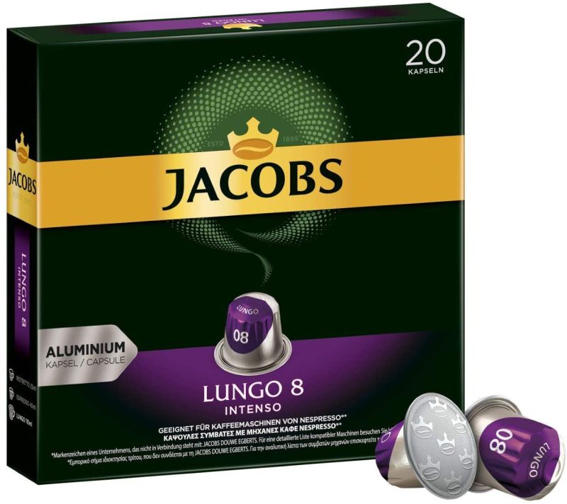 کپسول قهوه جاکوبز مدل Jacobs Lungo 8 Intenso