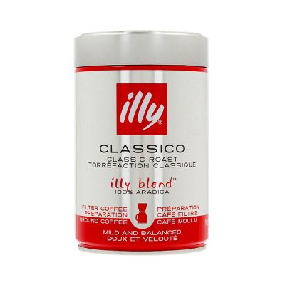 Classico red Illy coffee, filter model