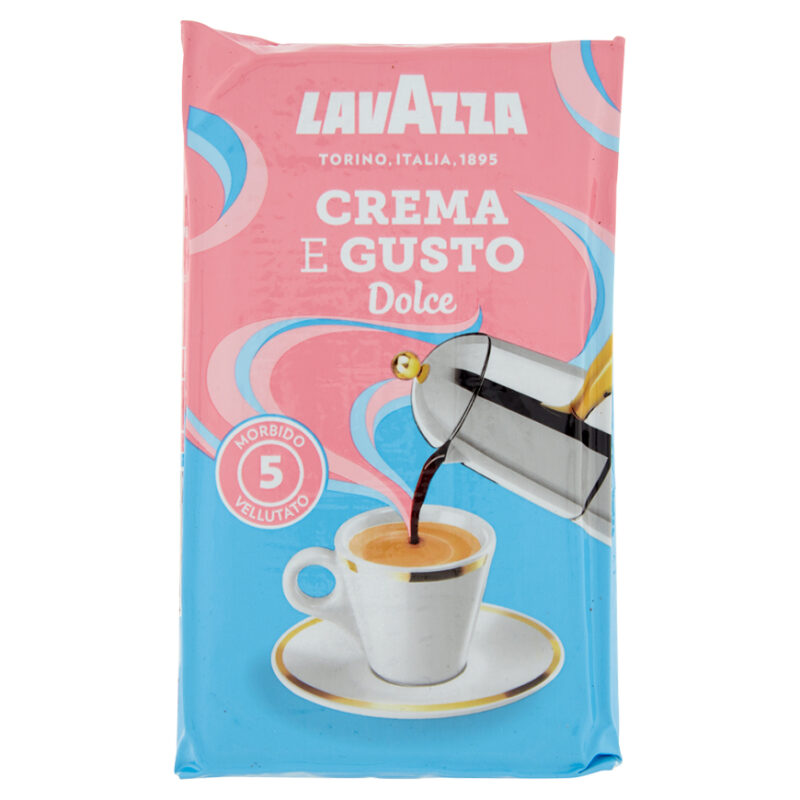 پودر قهوه لاوازا کرما ای گوستو دولچه | lavazza–CREMA E GUSTO DOLCE»