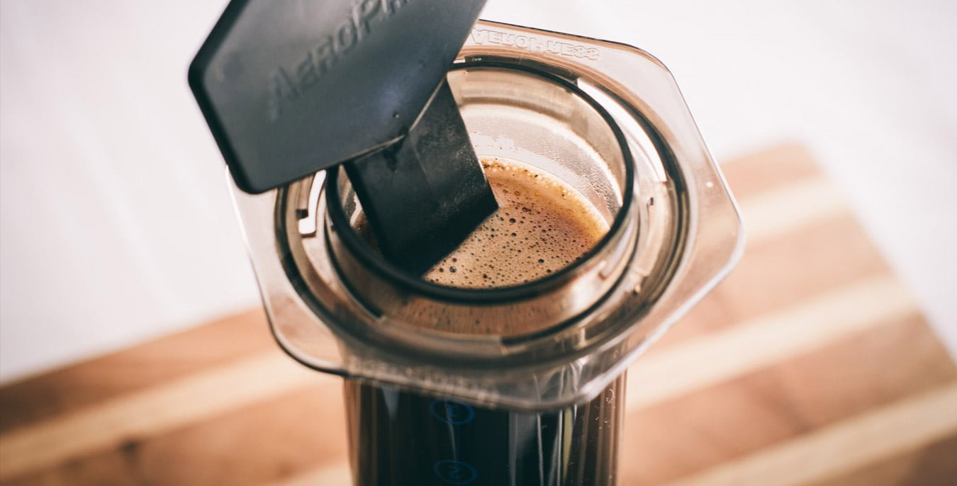 درست کردن قهوه با آروپرس