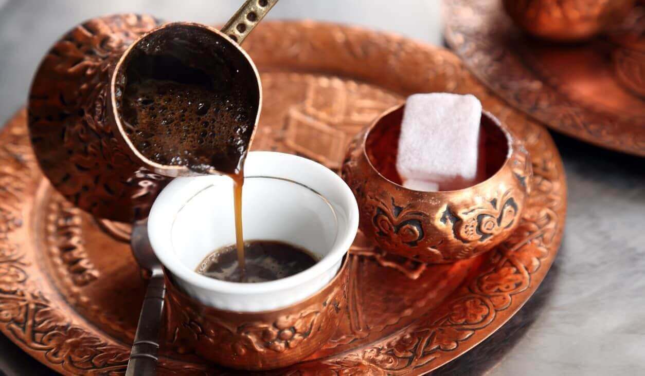 طرز تهیه قهوه ترک