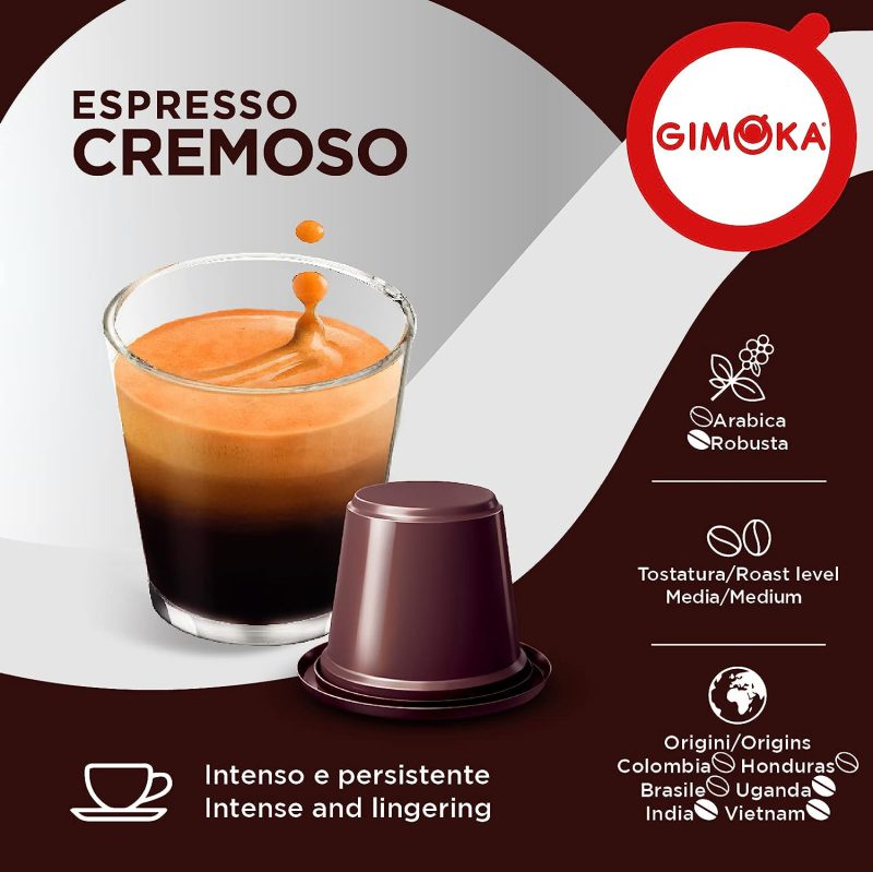 کپسول قهوه جیموکا کرموسو