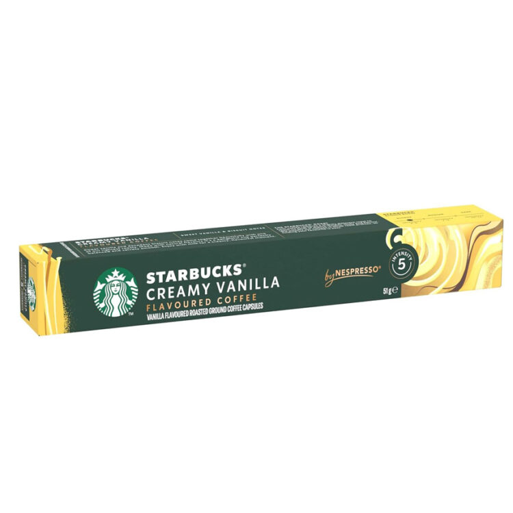 کپسول قهوه استارباکس کرمی وانیلا «شدت 5» |  Starbucks Creamy Vanilla