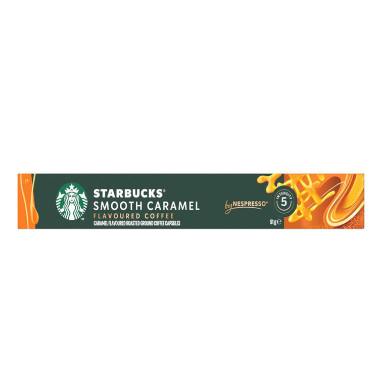 کپسول قهوه استارباکس اسموت کارامل «شدت 5» |  Starbucks Smooth caramel