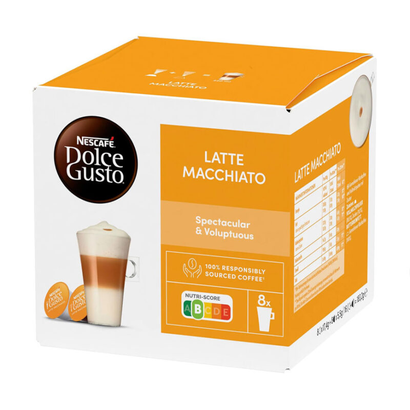 کپسول قهوه دولچه گوستو «لاته ماکیاتو» | Dolce gusto Latte Macchiato