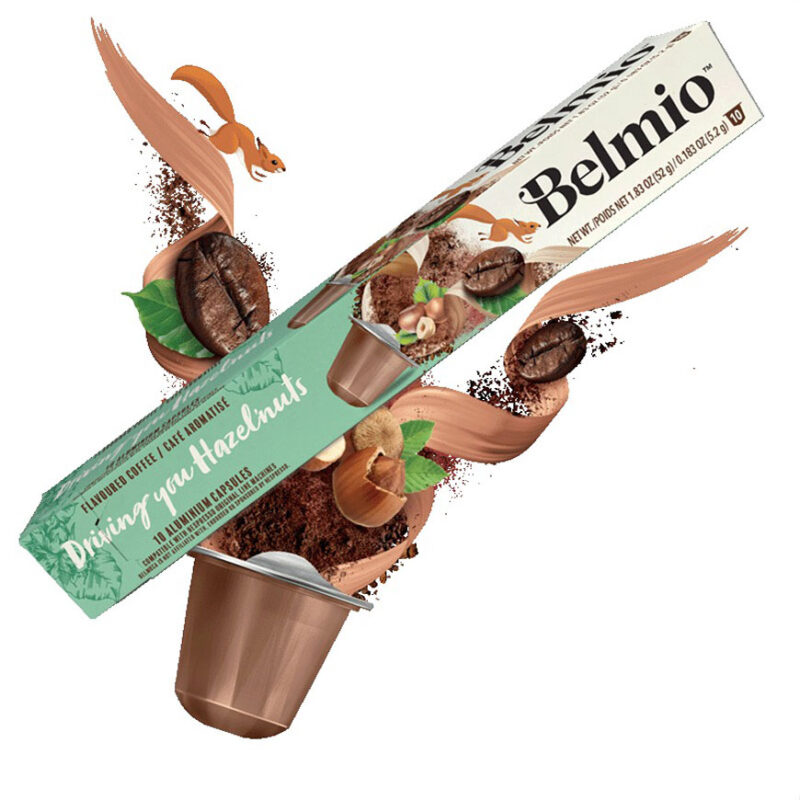 کپسول قهوه بلمیو « فندقی » | Belmio Driving you Hazel’nuts Coffee pod