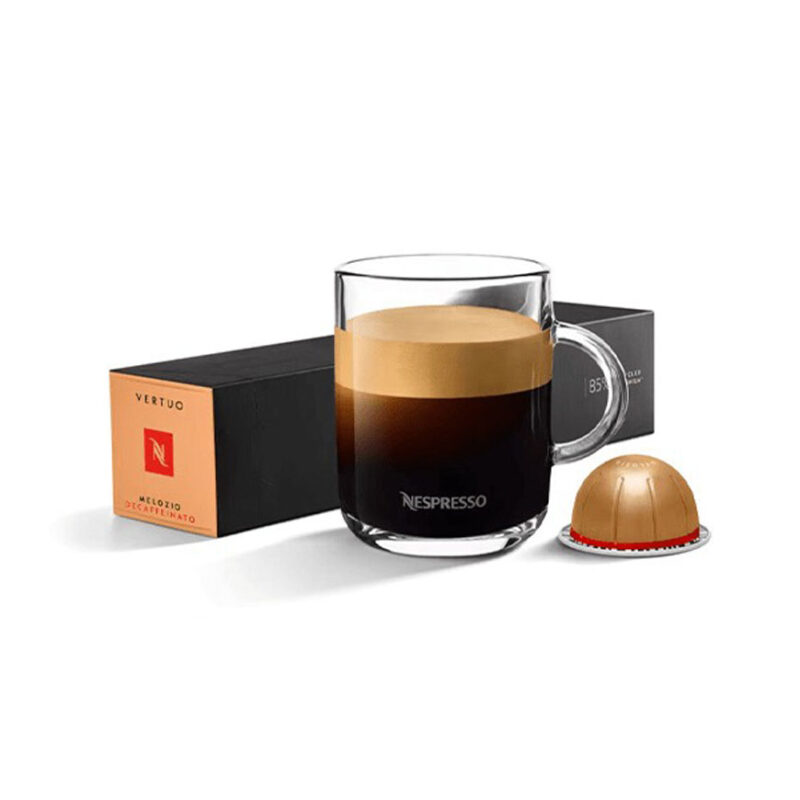 کپسول قهوه نسپرسو ورتو ملوزیو دی کف | Nespresso vertuo Melozio Decaffeinato
