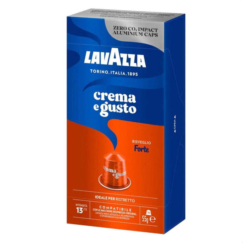 کپسول قهوه لاوازا «کرما گوستو فورته » شدت 13 | Lavazza Crema gusto Forte