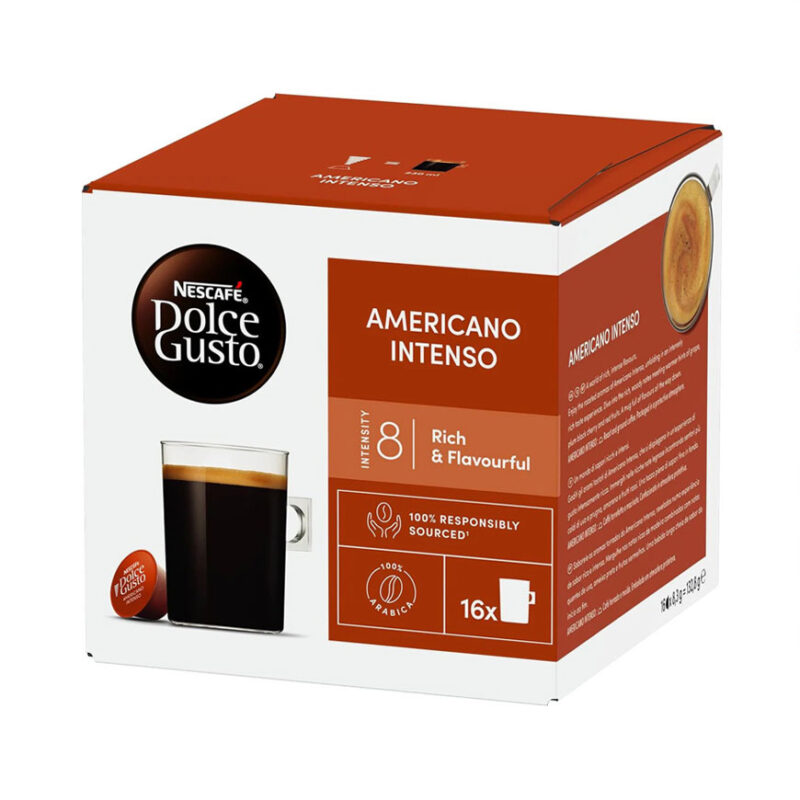 کپسول قهوه دولچه گوستو آمریکانو اینتنسو | Dolce gusto Americano Intenso