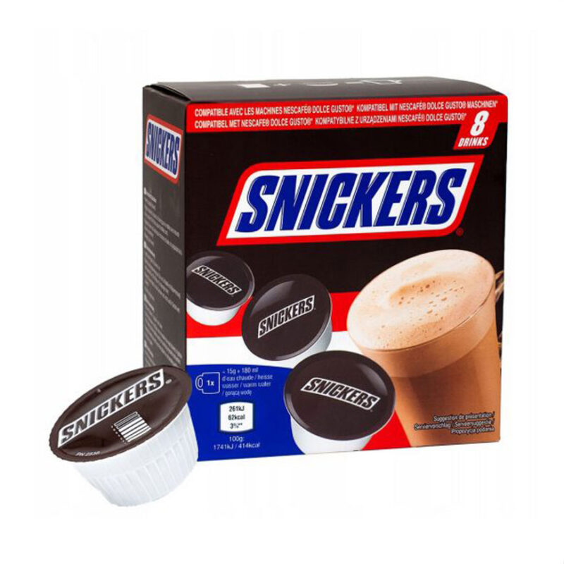 کپسول هات چاکلت دولچه گوستو «اسنیکرز» | Dolce gusto Snickers