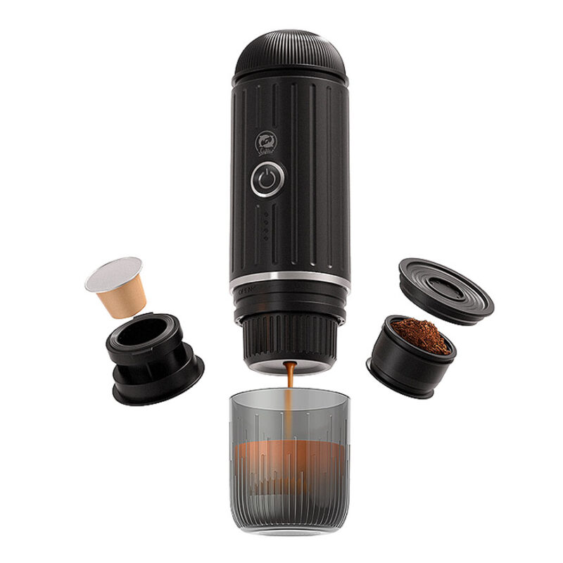 اسپرسو ساز شارژی مسافرتی ایکافیلاس «مشکی» | Icafilas Portable Espresso Maker