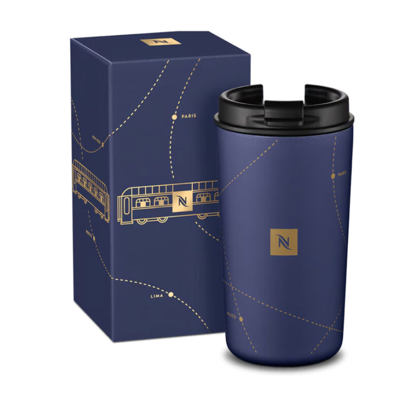 تراول ماگ نسپرسو لیمیتد ادیشن مدل نومد فستیو 400 میل | Nespresso Nomad Festive Travel Mug