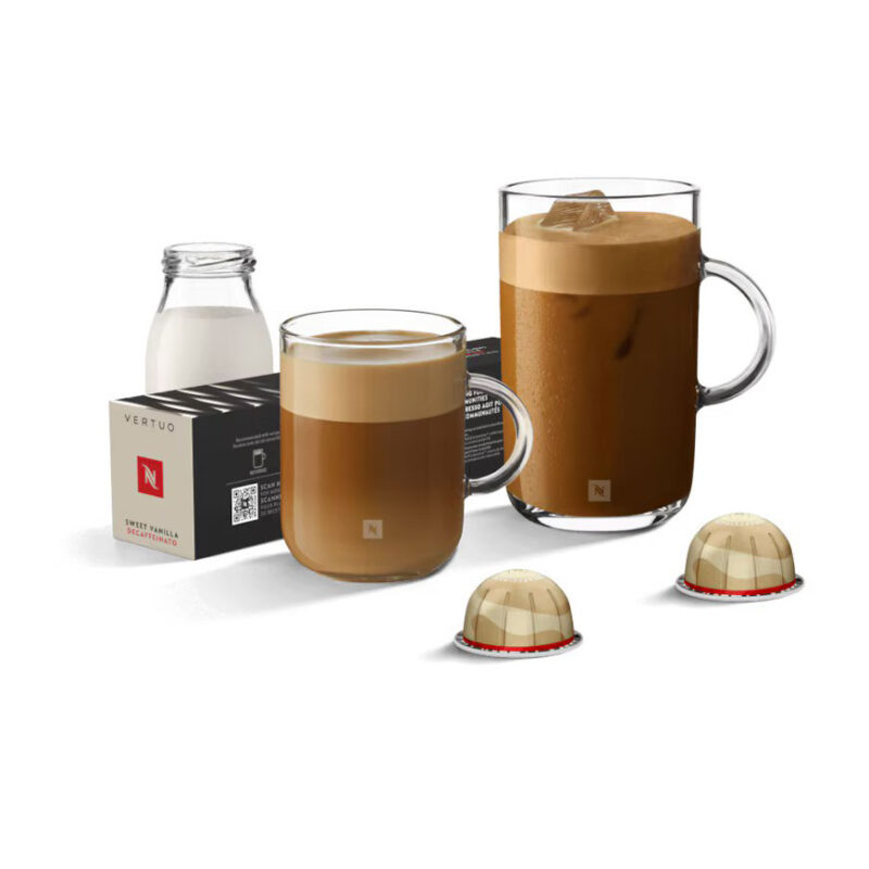 کپسول قهوه نسپرسو ورتو سوییت وانیلا دی کف | Nespresso vertuo Sweet Vanilla Decaffeinato