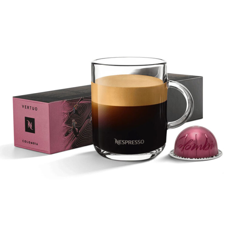 کپسول قهوه نسپرسو ورتو کلمبیا | Nespresso vertuo Colombia