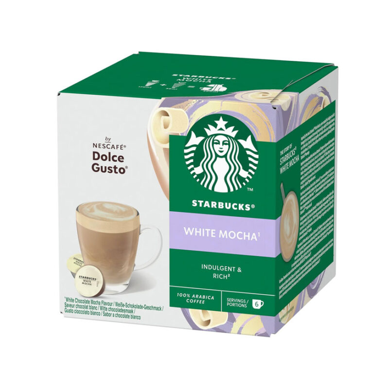 کپسول قهوه استارباکس وایت موکا دولچه گوستو | Starbucks White Moka