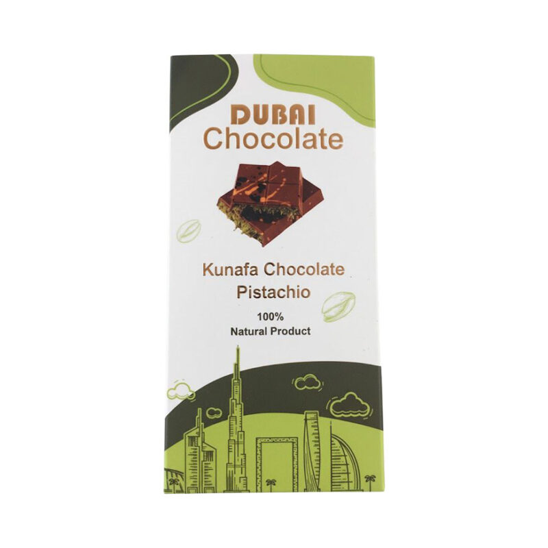 شکلات دبی  مدل پسته و کنافه | Dubai Chocolate kunafa chocolate pistachio