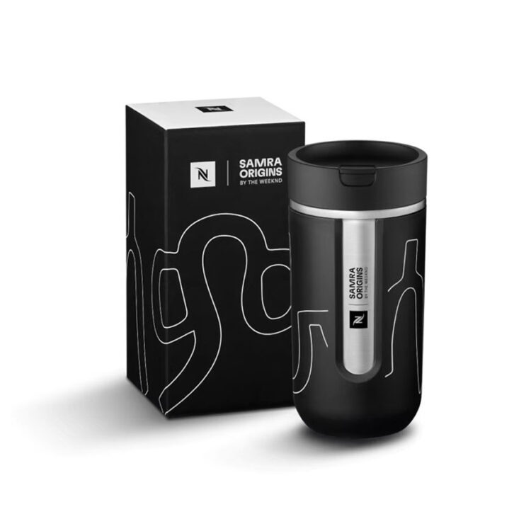 تراول ماگ نسپرسو لیمیتد ادیشن Samra Origins سایز متوسط 400 میل | Nespresso Travel Mug Samra Origins