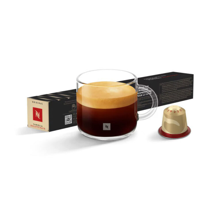کپسول قهوه نسپرسو وانیلا بدون کافئین |  Nespresso Vanilla Decaffeinato