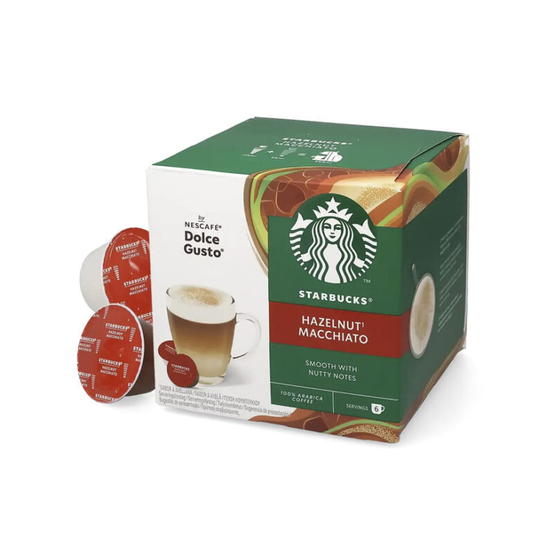 کپسول قهوه دولچه گوستو استارباکس لاته فندقی | Starbucks Hazelnut Macchiato
