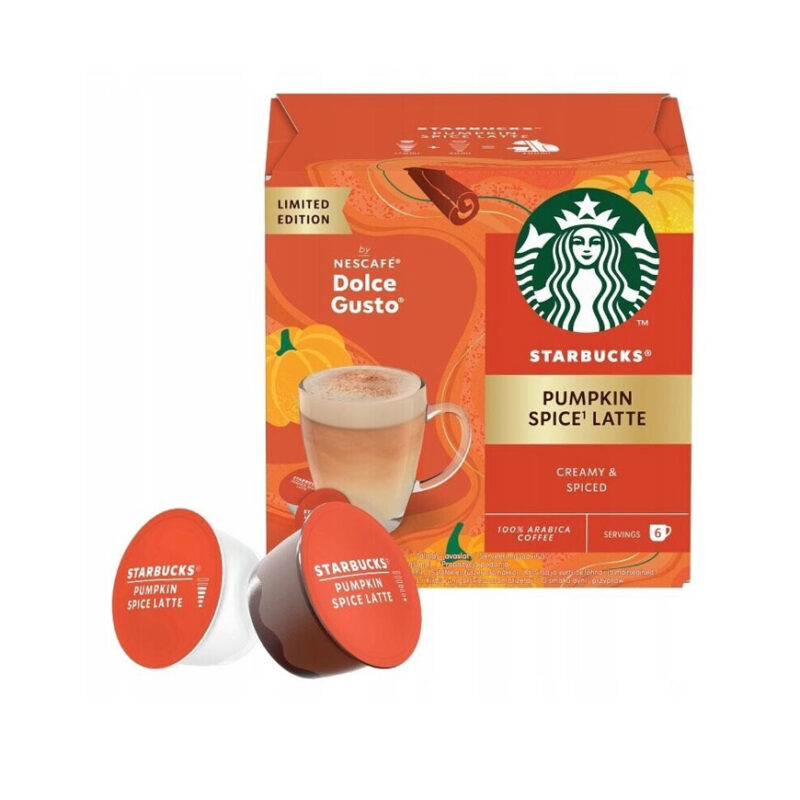 کپسول قهوه دولچه گوستو استارباکس پامپ کین اسپایس لاته | Starbucks Pumpkin Spice Latte