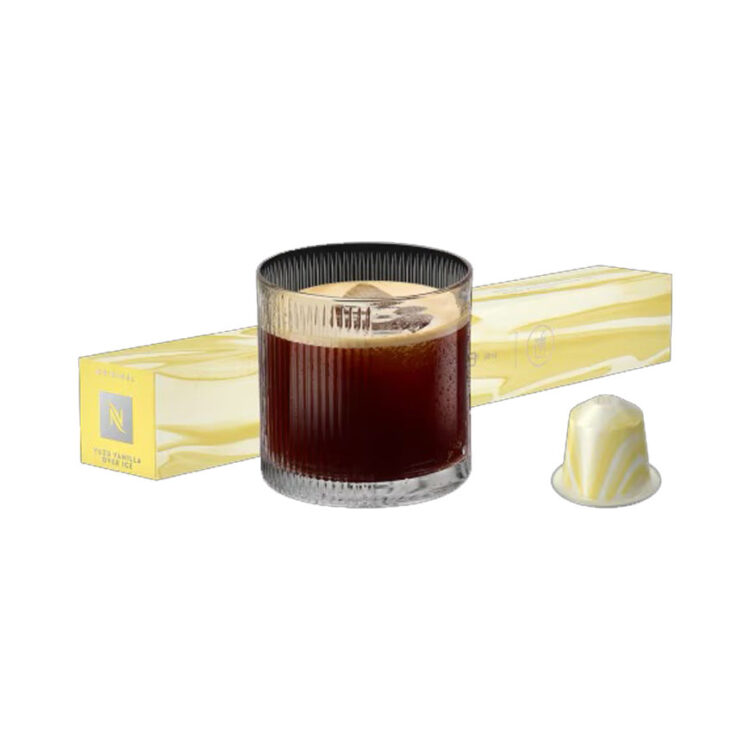کپسول قهوه نسپرسو لیمتد ادیشن یوزو وانیل | Nespresso Yuzu Vanilla flavour over ice