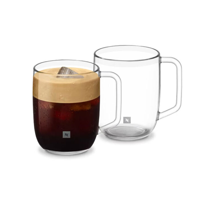 ماگ نسپرسو مدل سیگنچر سایز لارج «ست دو عددی» | Nespresso Signature Mug Large