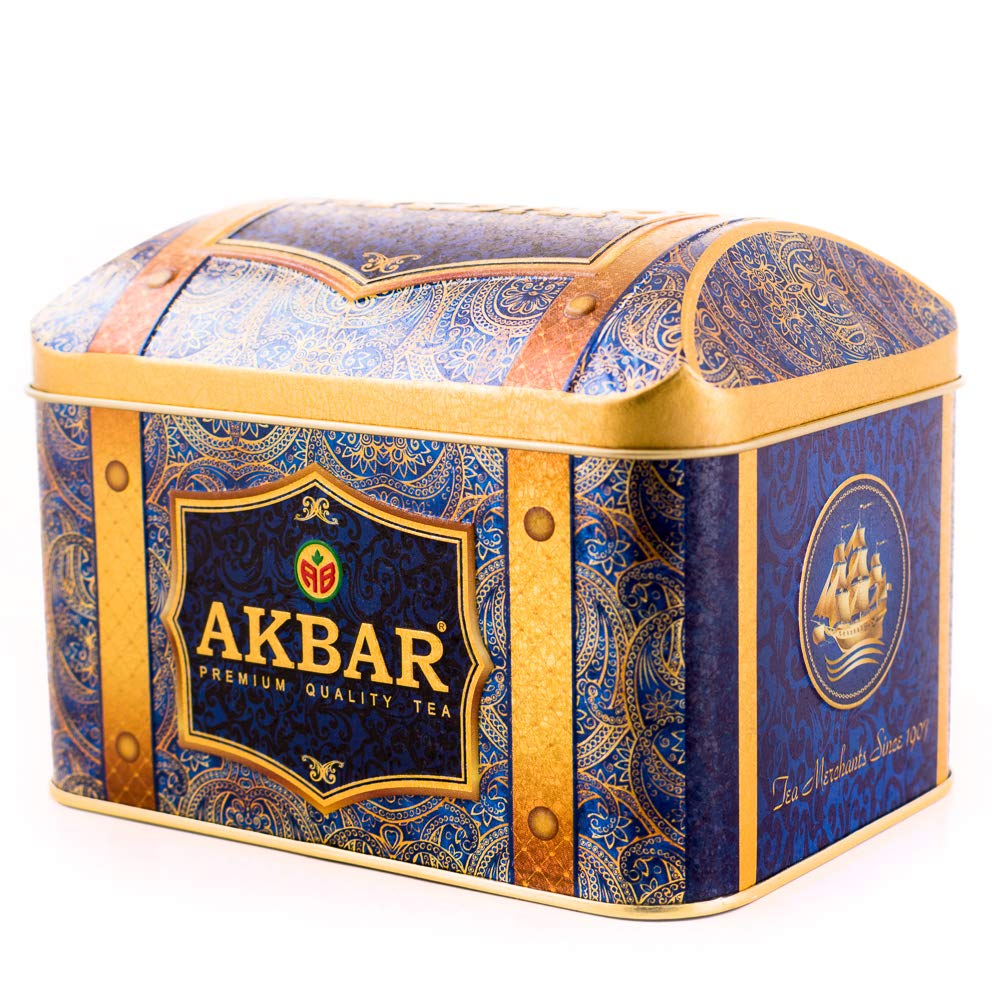 چای اکبر صندوقی آبی