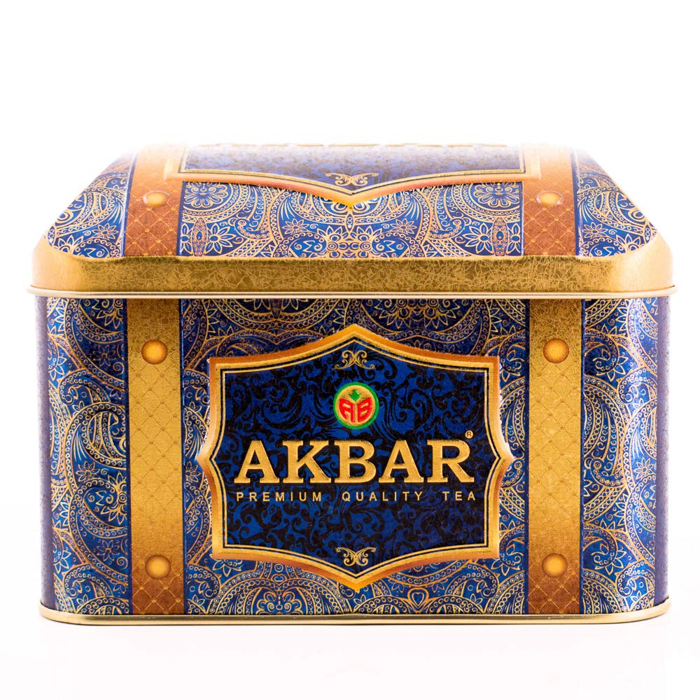 چای اکبر صندوقی آبی