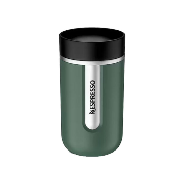 تراول ماگ نسپرسو مدل نومد 300 میل «سبز زیتونی» | Nespresso Nomad Travel Mug Small