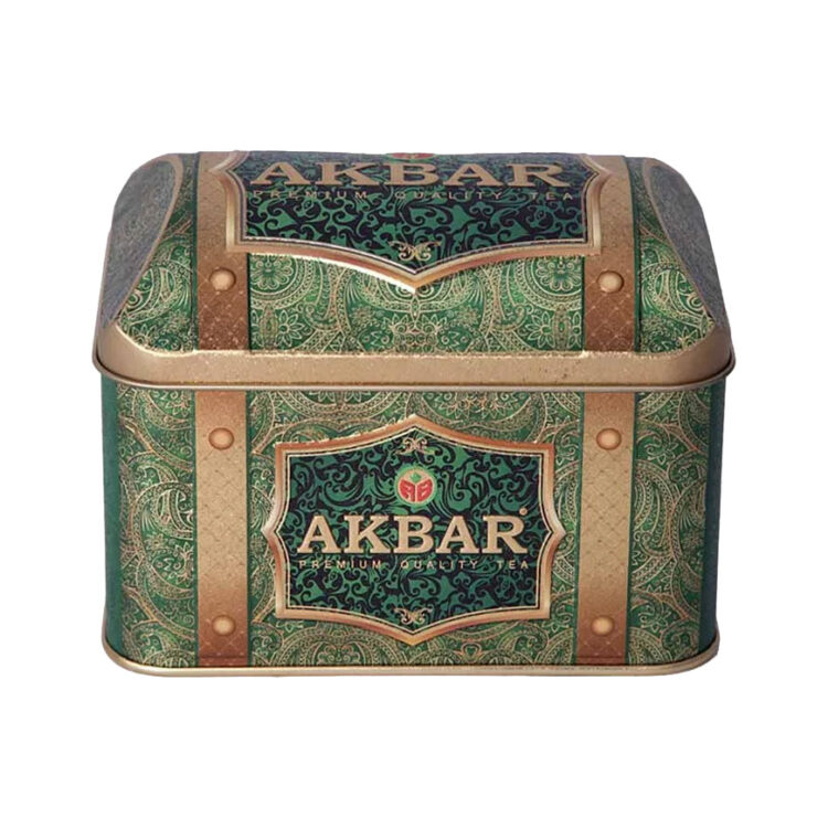 چای سلطنتی اکبر مدل Rich Soursop صندوقی سبز «250 گرمی» | Akbar Treasure Box Rich Soursop