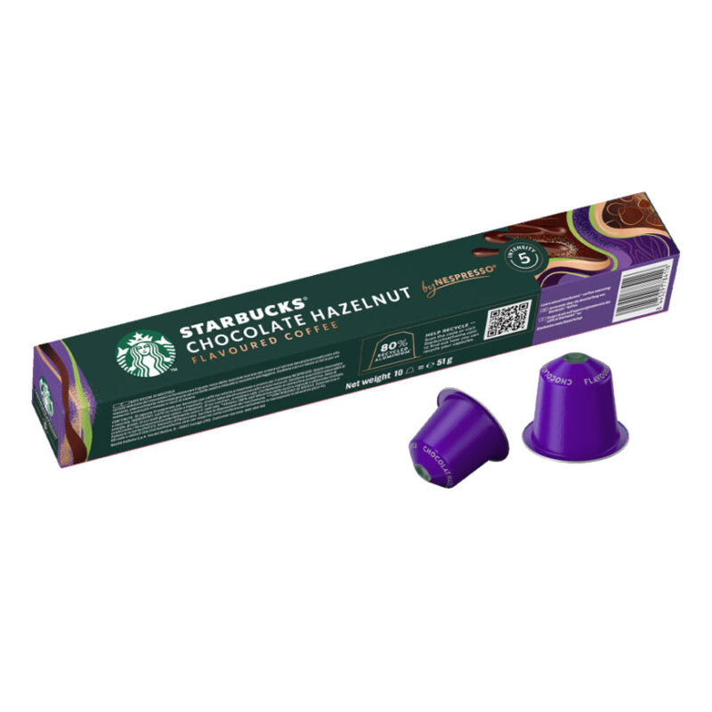 کپسول قهوه استارباکس شکلات فندقی «شدت 5» |  Starbucks Chocolate Hazelnut