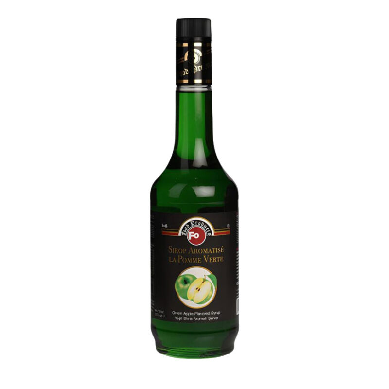 سیروپ سیب سبز فو «700 میلی لیتر» | Fo Green Apple Flavored Syrup