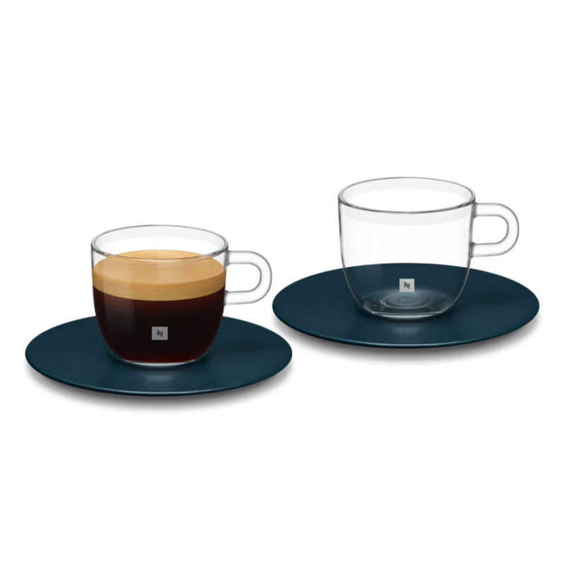 ست فنجان و نعلبکی نسپرسو مدل سیگنچر سایز لانگو «دو عددی» | Nespresso Signature Lungo Cups & Saucers