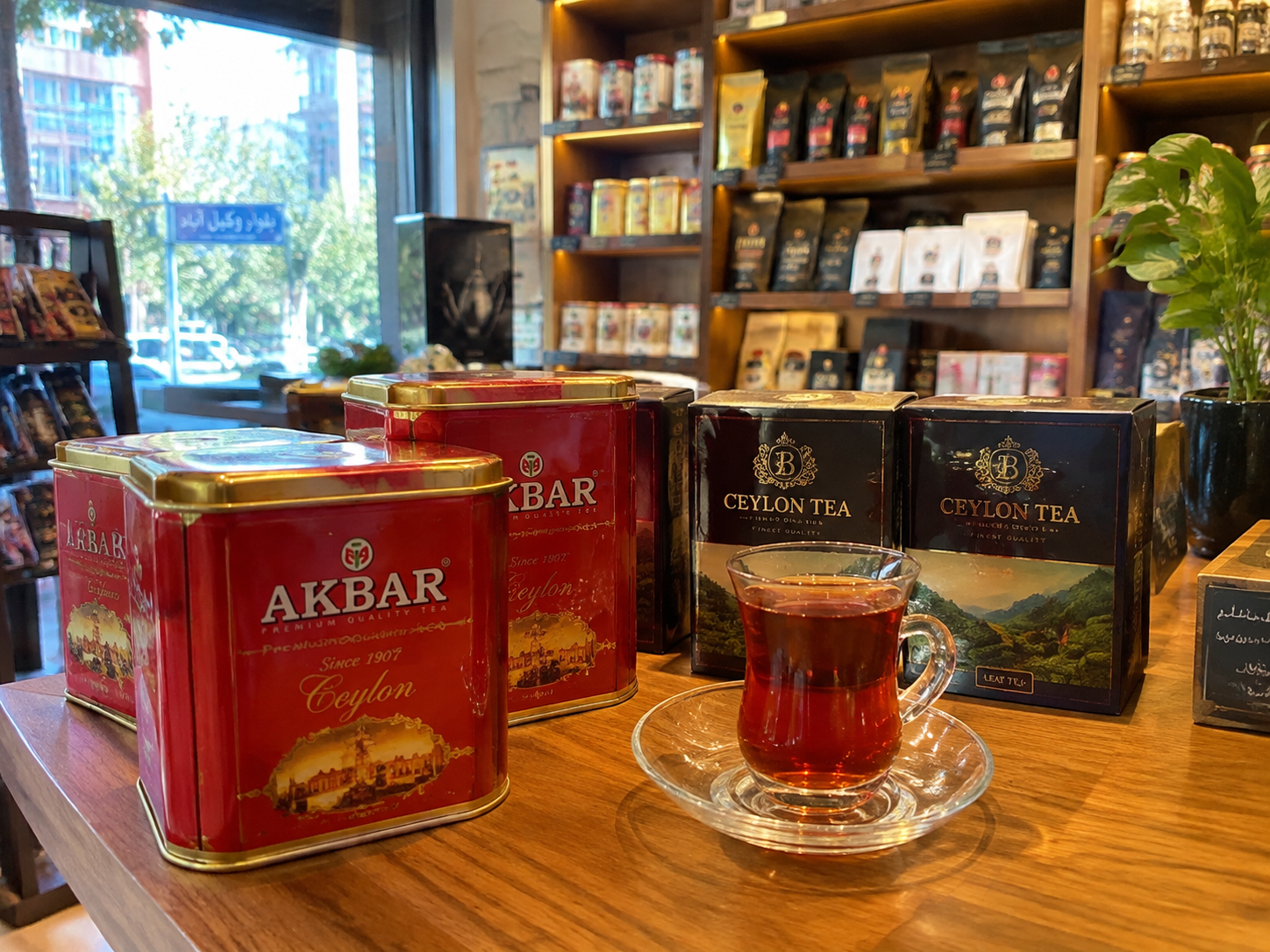 چای اکبر مشهد