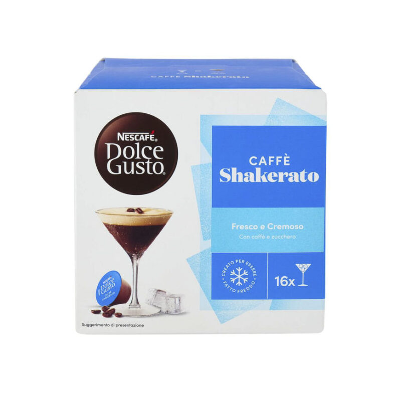 کپسول قهوه دولچه گوستو قهوه سرد ایتالیایی کافه شیکراتو | Dolce gusto Caffe Shakerato