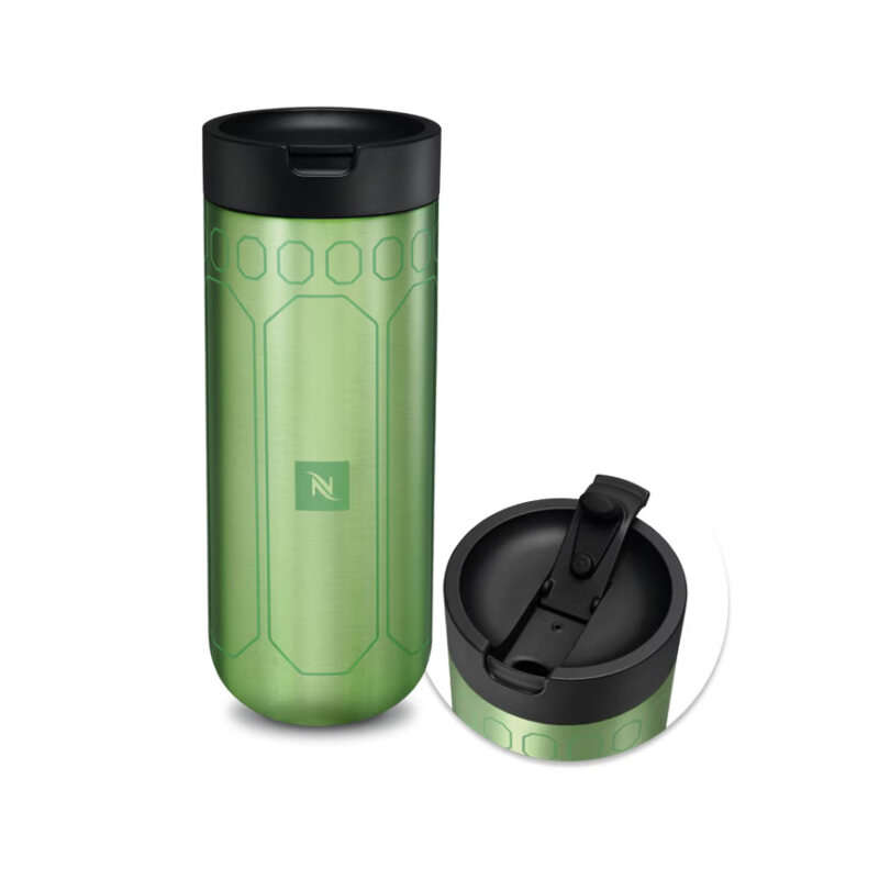 تراول ماگ نسپرسو و سواروسکی 560 میل «سبز» | Nespresso X Swaroski Travel Mug Large Green