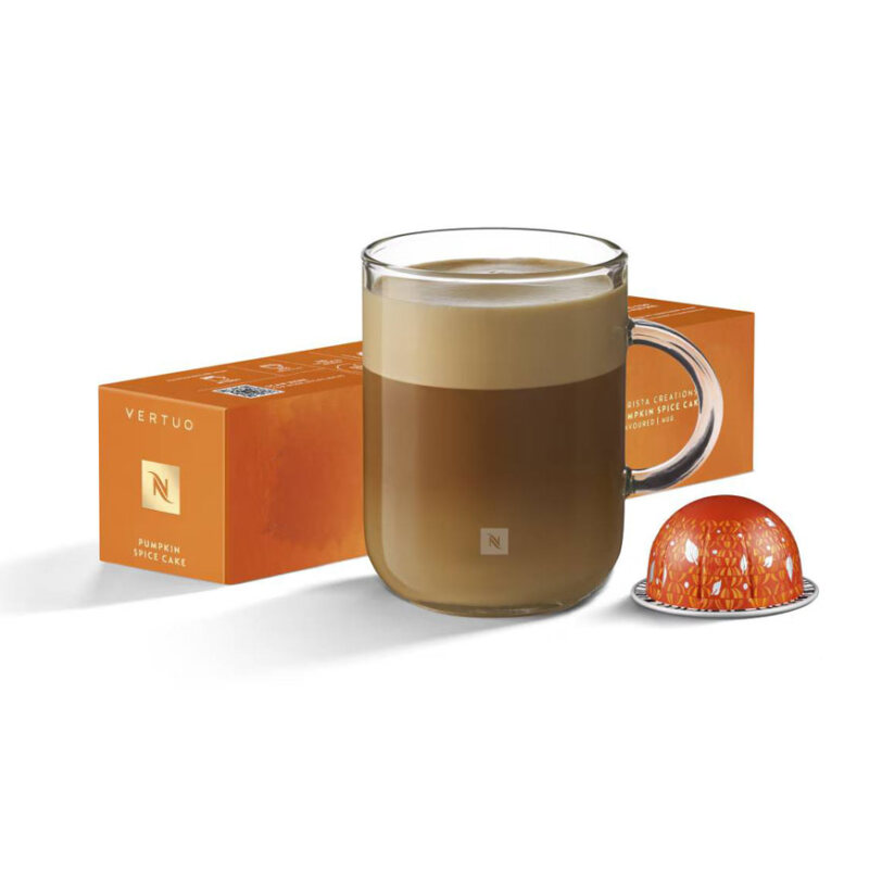کپسول قهوه نسپرسو ورتو لیمیتد ادیشن پامپ کین | Nespresso Vertuo Pumpkin Spice Cake