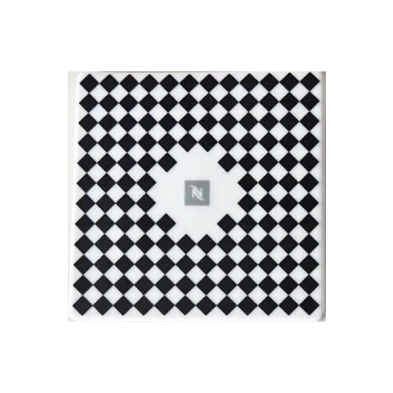 زیر لیوانی سرامیکی نسپرسو طرح پاریس | Nespresso Porcelain Coaster Paris
