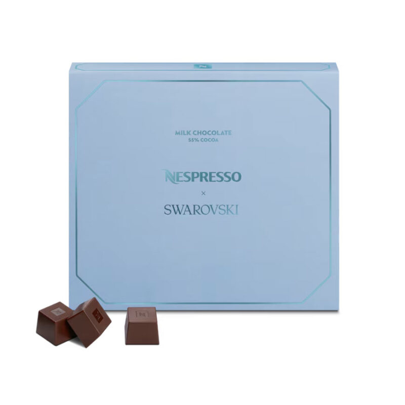 شکلات شیری نسپرسو و سواروسکی ماداگاسکار | Nespresso X Swaroski Milk Chocolate Madagaskar